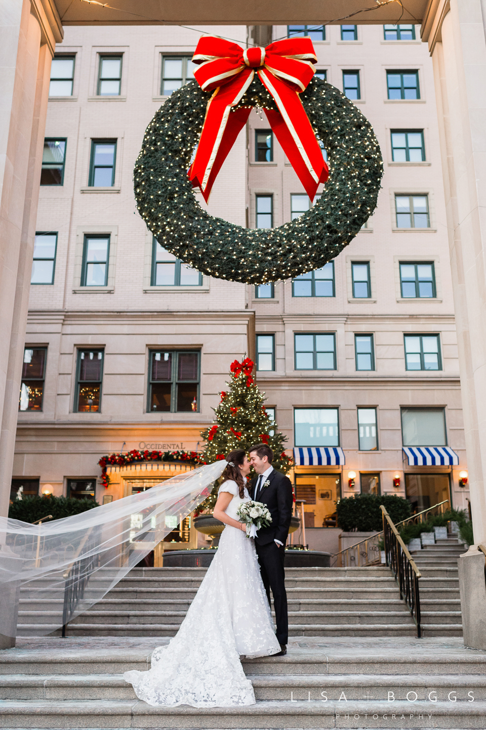 Natalie and Eddie's Holiday Baseball-Inspired Wedding at The Wil