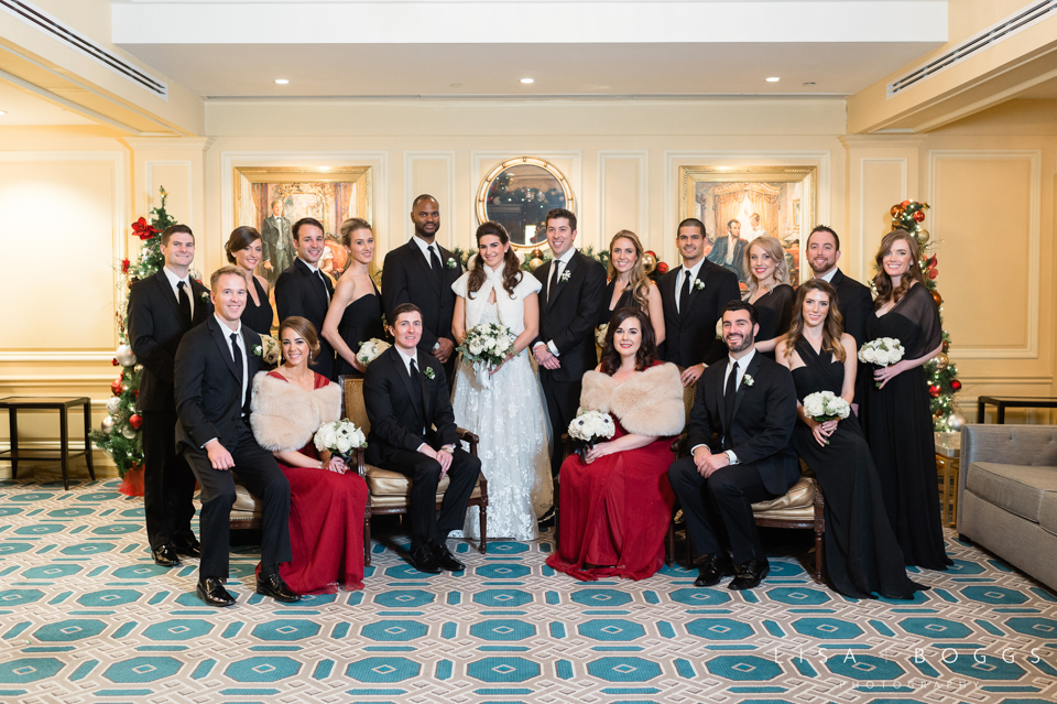 Natalie and Eddie's Holiday Baseball-Inspired Wedding at The Wil