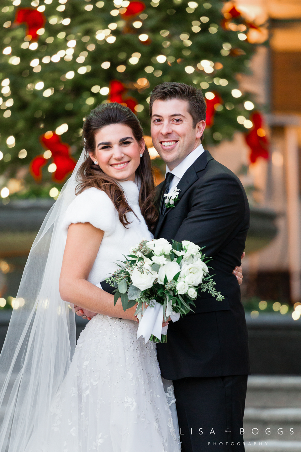 Natalie and Eddie's Holiday Baseball-Inspired Wedding at The Wil