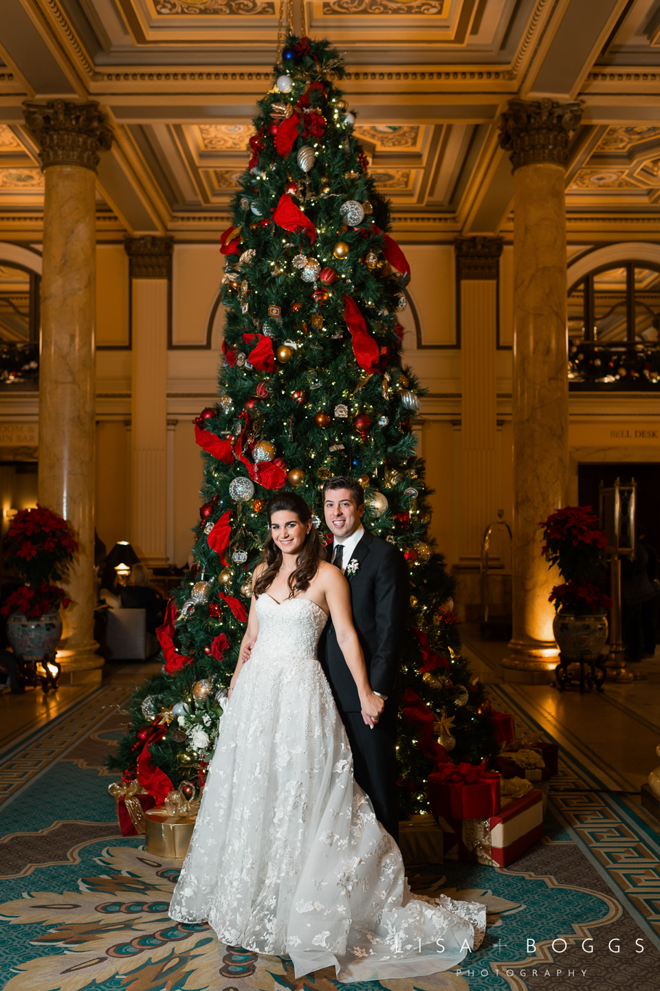 Natalie and Eddie's Holiday Baseball-Inspired Wedding at The Wil