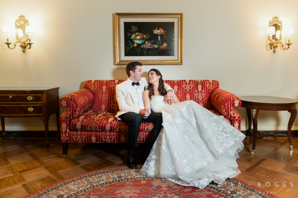 Natalie and Eddie's Holiday Baseball-Inspired Wedding at The Wil