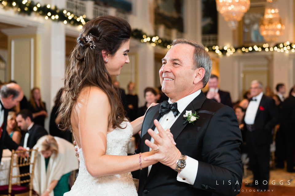 Natalie and Eddie's Holiday Baseball-Inspired Wedding at The Wil