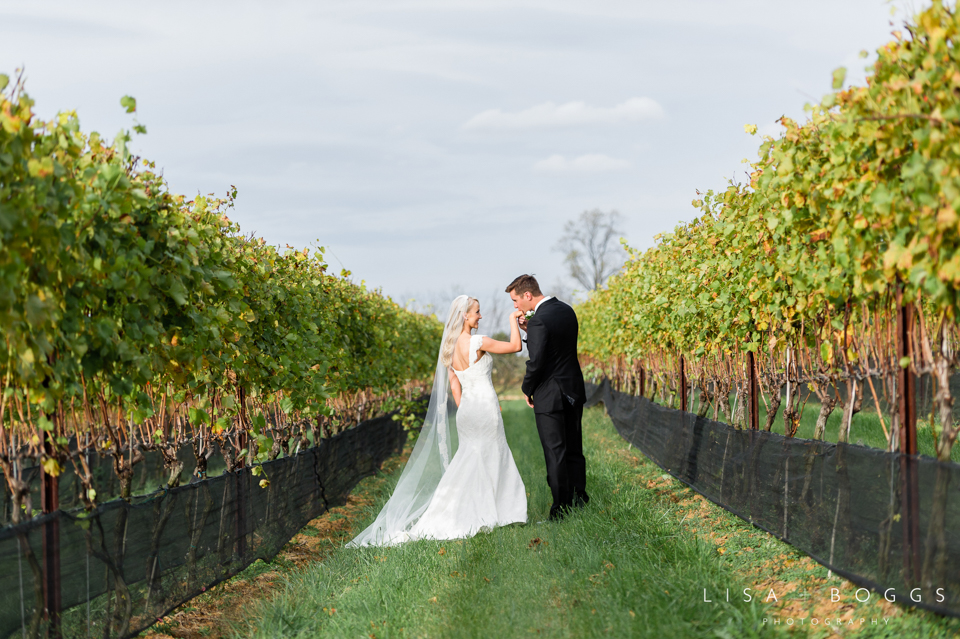 Amy and Ryan's Vineyard Wedding at Stone Tower Winery in Norther