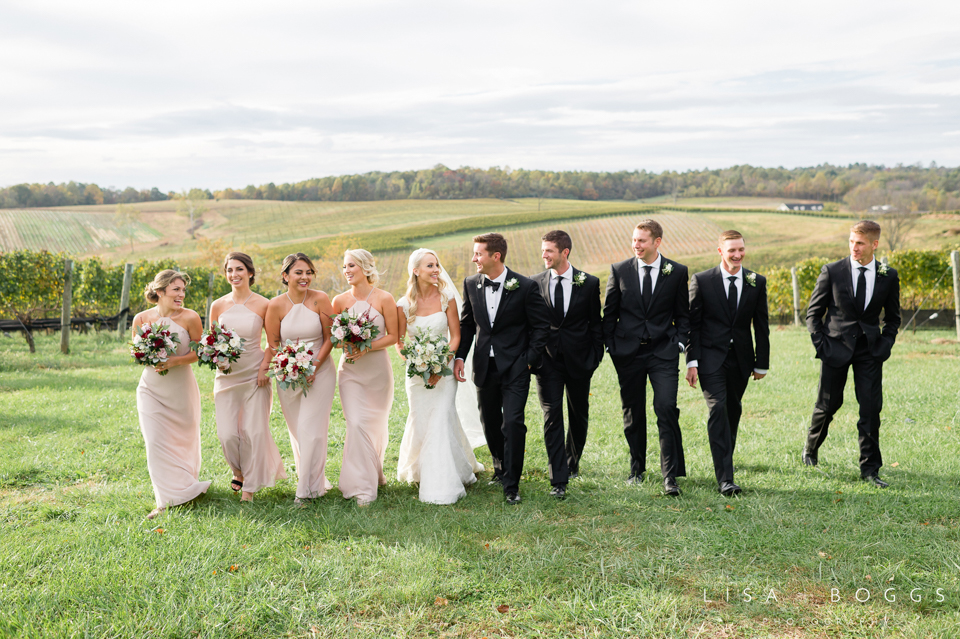 Amy and Ryan's Vineyard Wedding at Stone Tower Winery in Norther