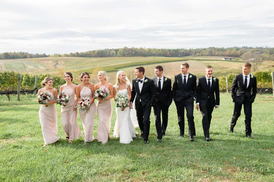 Amy and Ryan's Vineyard Wedding at Stone Tower Winery in Norther