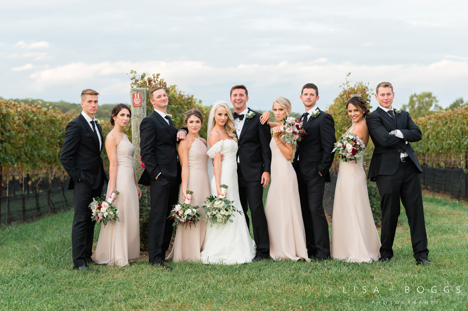 Amy and Ryan's Vineyard Wedding at Stone Tower Winery in Norther