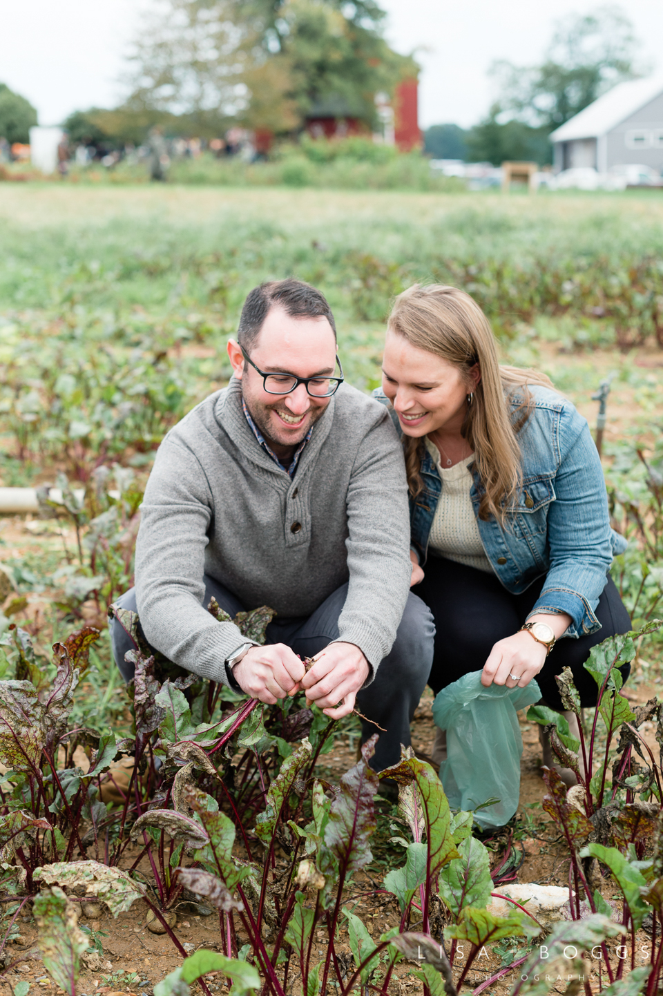 Jessica & Tom's Autumn Inspired Larriland Farm Engagement Sessio