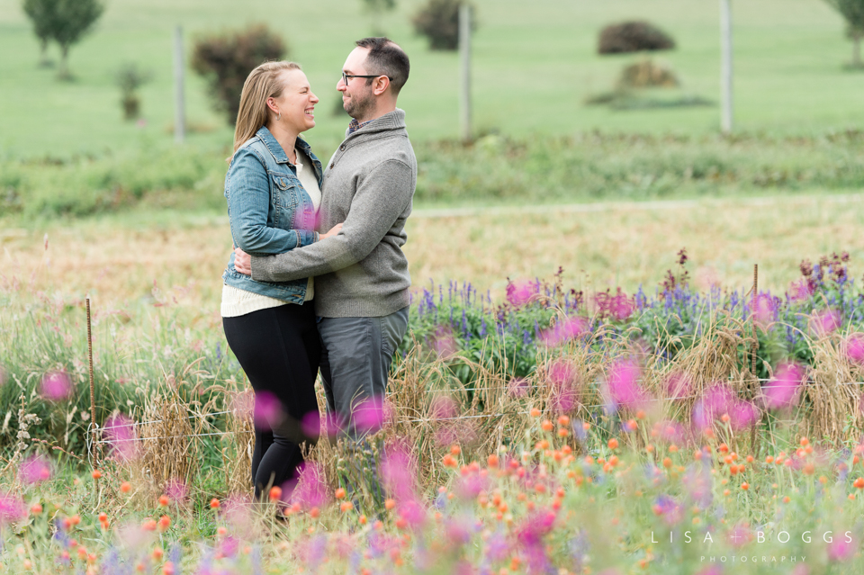 Jessica & Tom's Autumn Inspired Larriland Farm Engagement Sessio