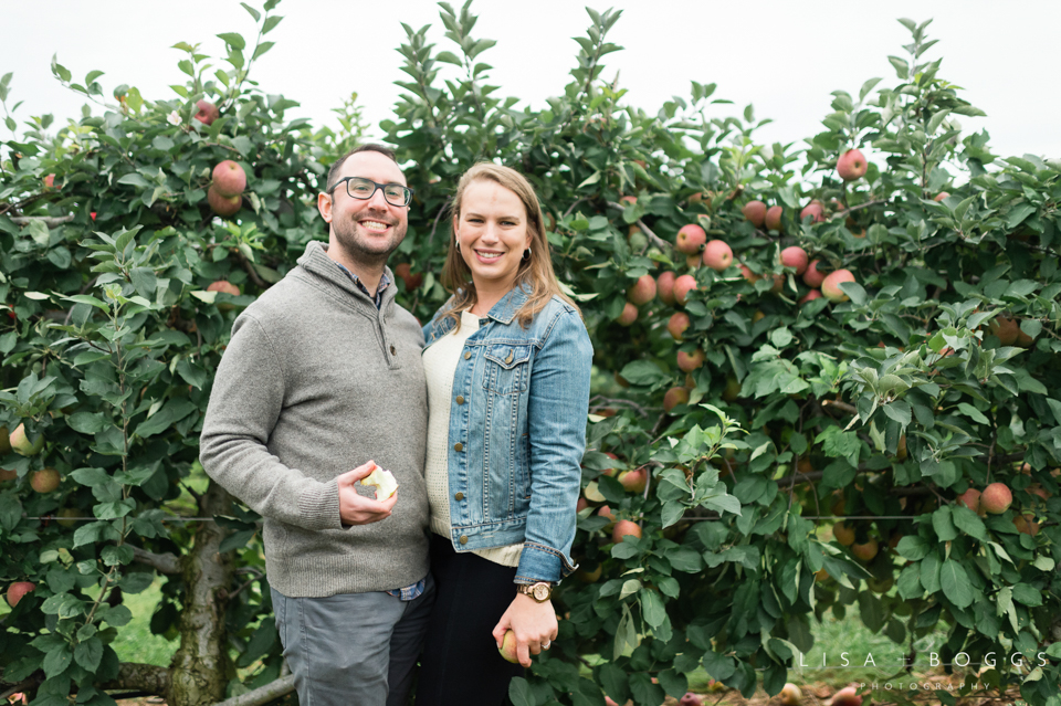 Jessica & Tom's Autumn Inspired Larriland Farm Engagement Sessio