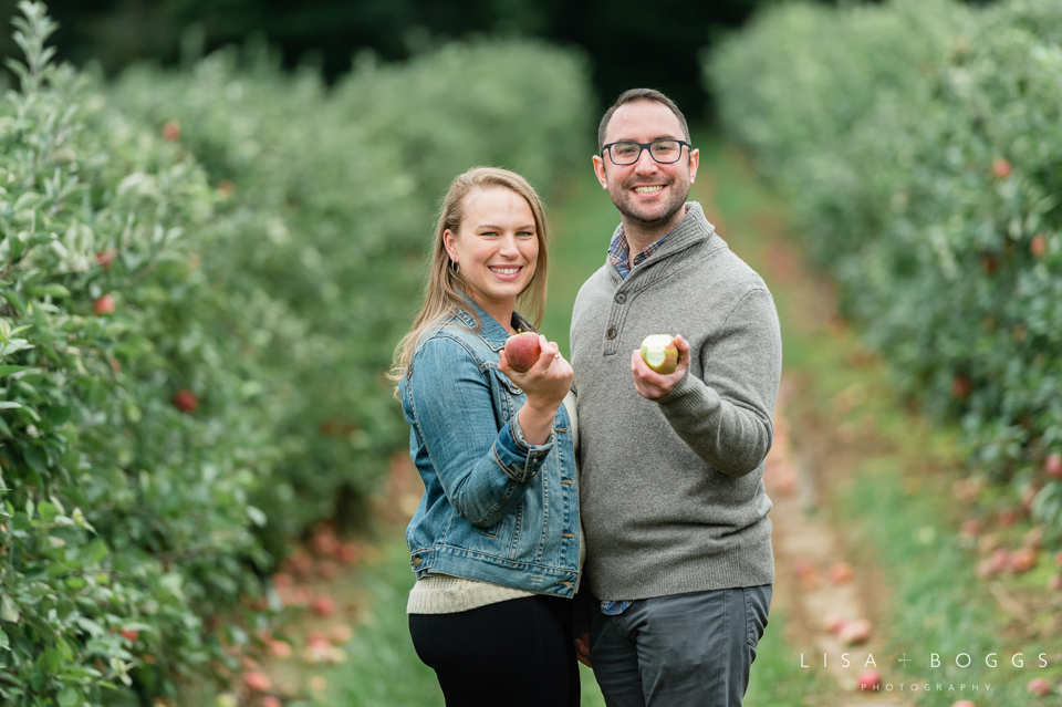 Jessica & Tom's Autumn Inspired Larriland Farm Engagement Sessio