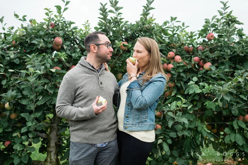 Jessica & Tom's Autumn Inspired Larriland Farm Engagement Sessio
