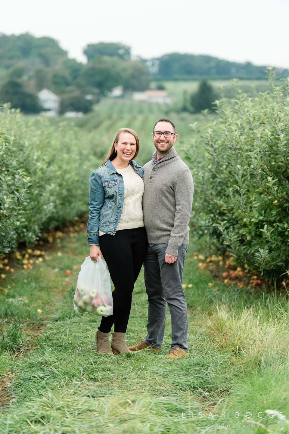 Jessica & Tom's Autumn Inspired Larriland Farm Engagement Sessio