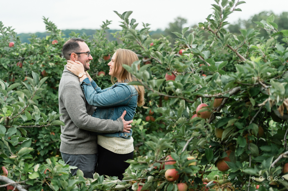 Jessica & Tom's Autumn Inspired Larriland Farm Engagement Sessio