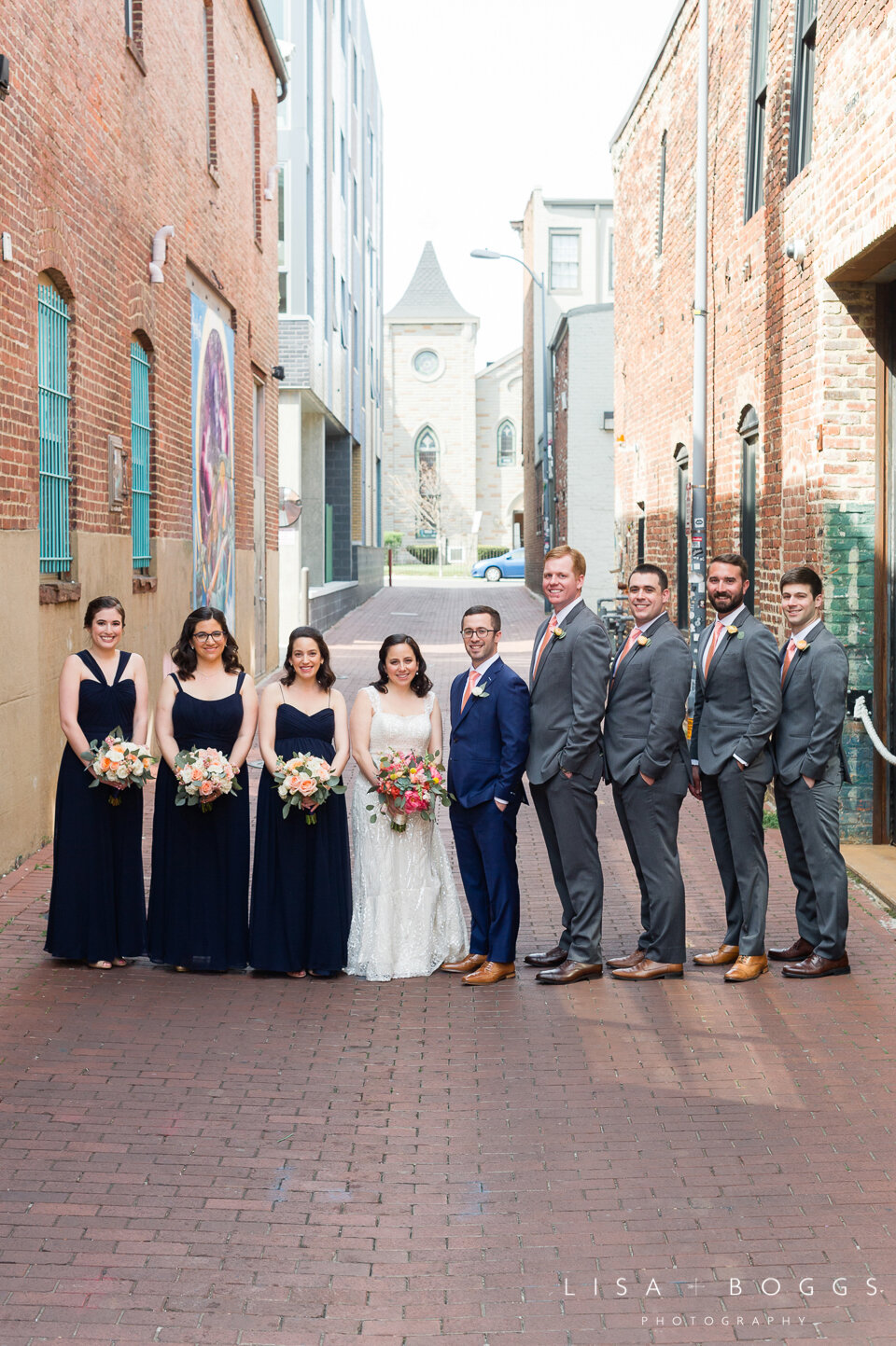 Emma & Evan's Colorful Urban Wedding at Long View Gallery