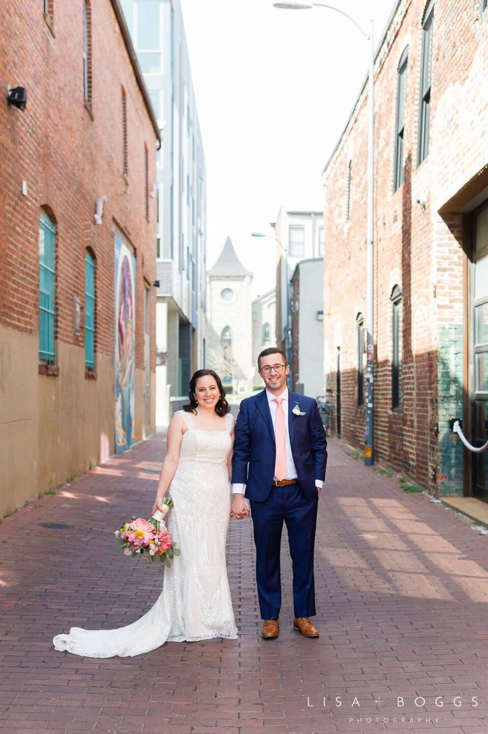 Emma & Evan's Colorful Urban Wedding at Long View Gallery