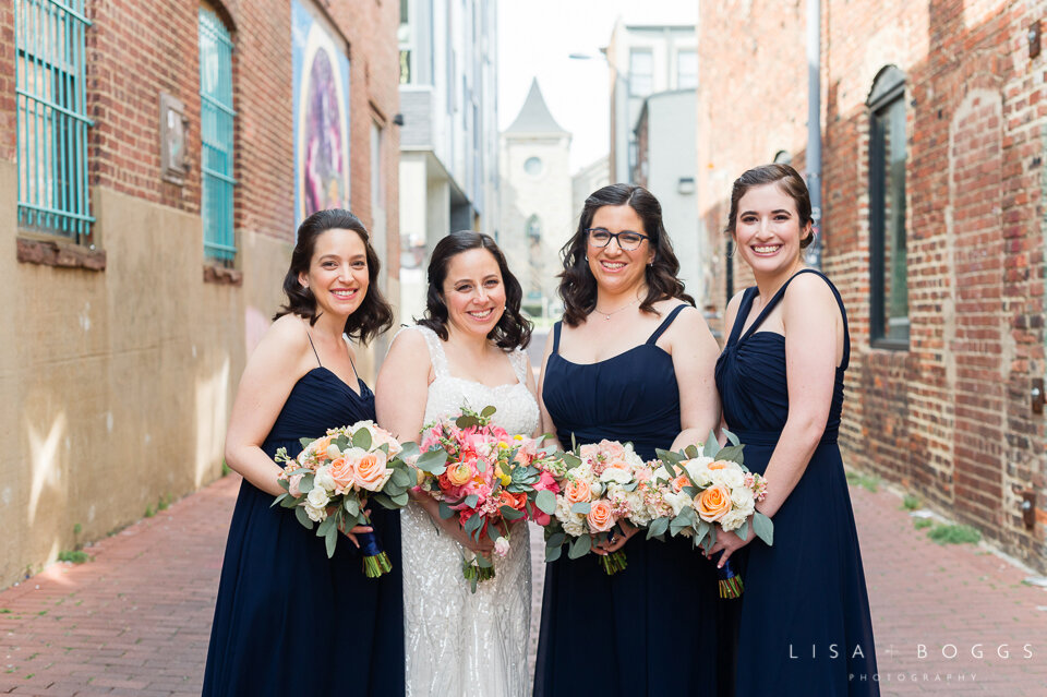 Emma & Evan's Colorful Urban Wedding at Long View Gallery