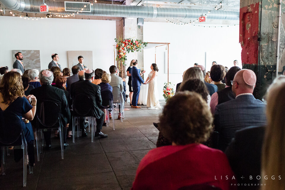 Emma & Evan's Colorful Urban Wedding at Long View Gallery