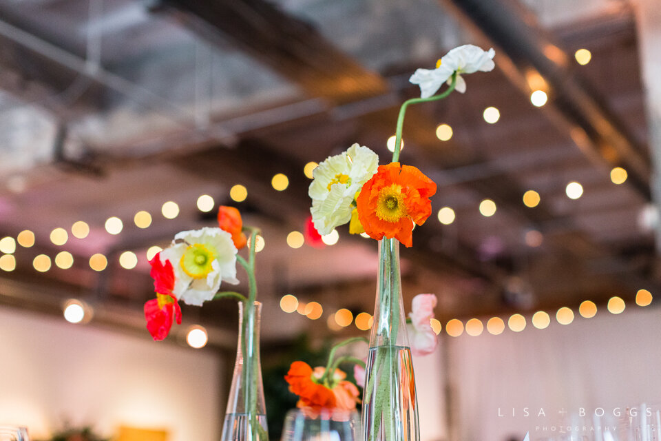 Emma & Evan's Colorful Urban Wedding at Long View Gallery