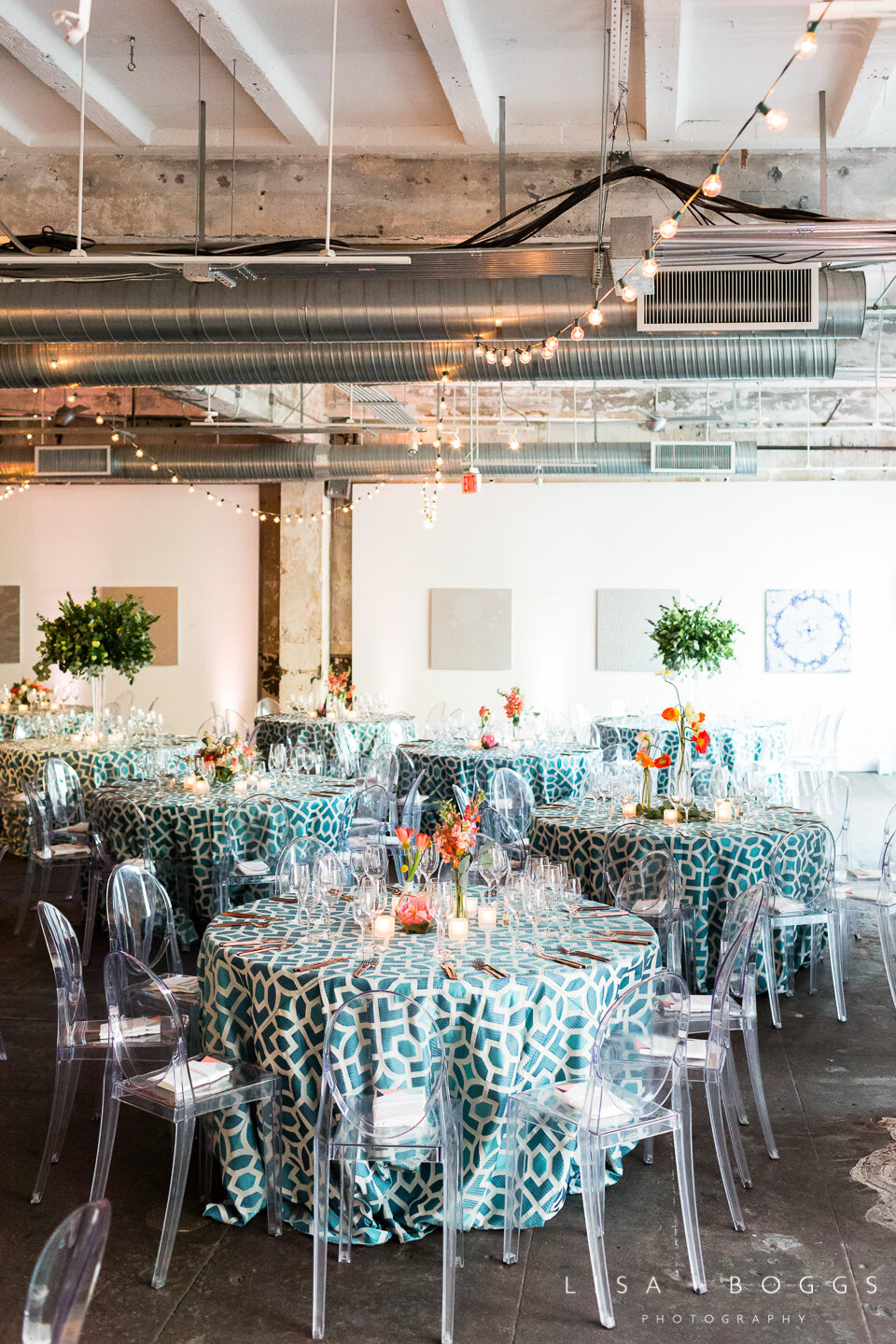 Emma & Evan's Colorful Urban Wedding at Long View Gallery