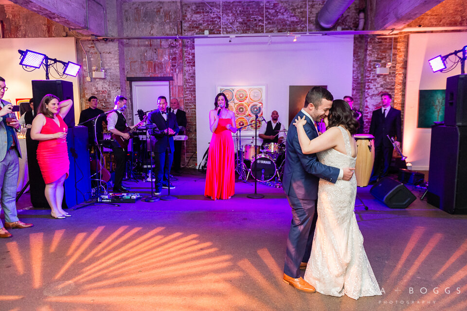 Emma & Evan's Colorful Urban Wedding at Long View Gallery