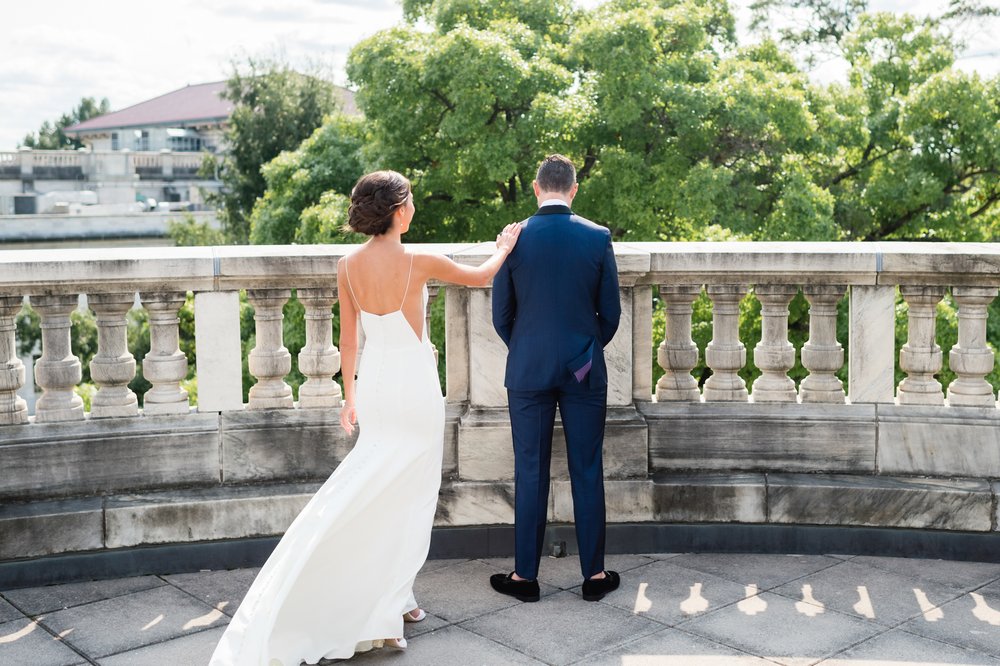 Susie & John's Classic Black Tie Wedding at Daughter's of the American Revolution Headquarters