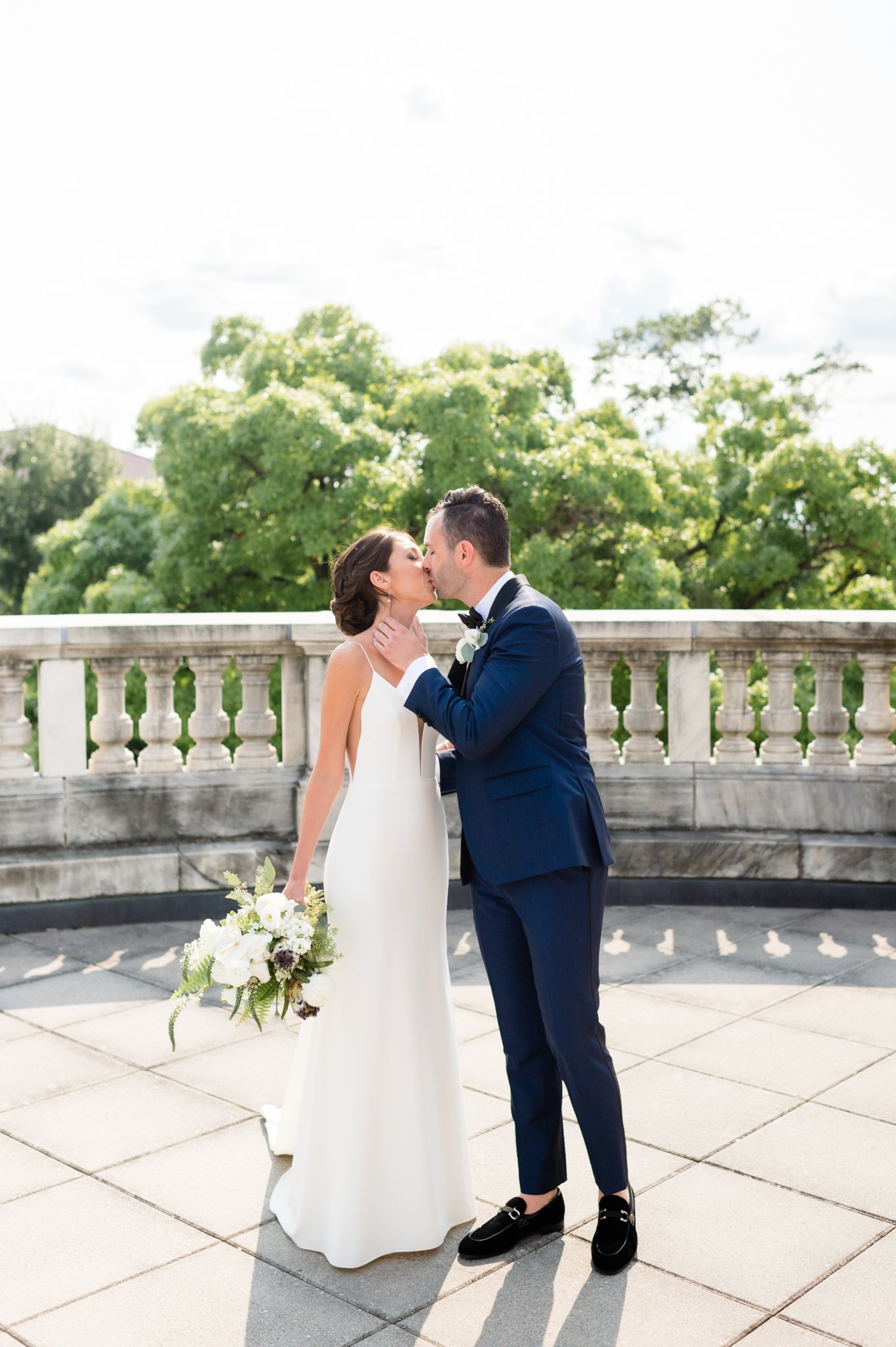 Susie & John's Classic Black Tie Wedding at Daughter's of the American Revolution Headquarters