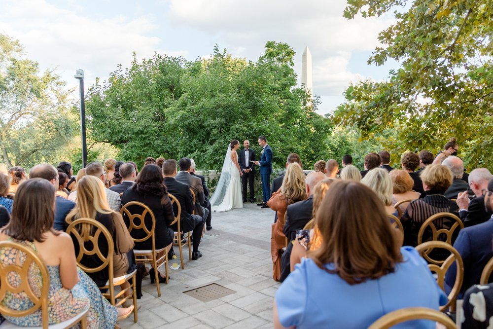 Susie & John's Classic Black Tie Wedding at Daughter's of the American Revolution Headquarters