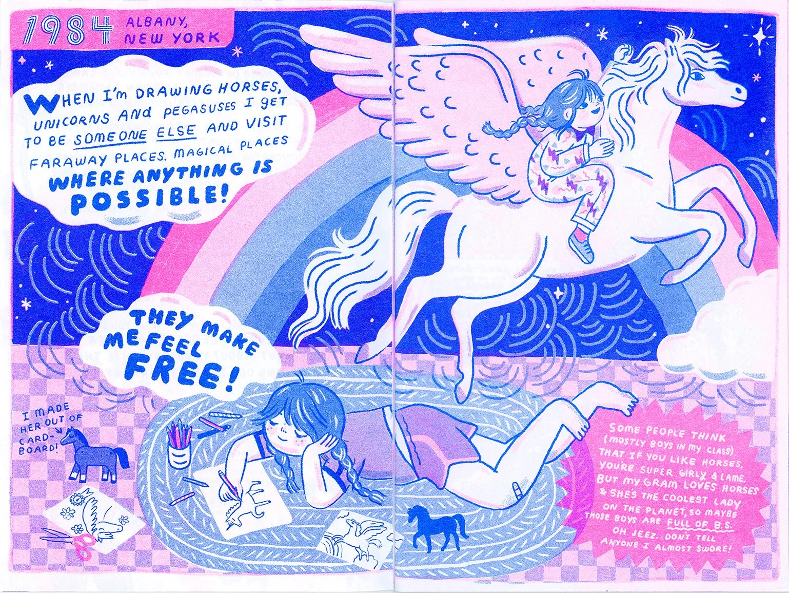 Horse Girl Zine — sarah Walsh