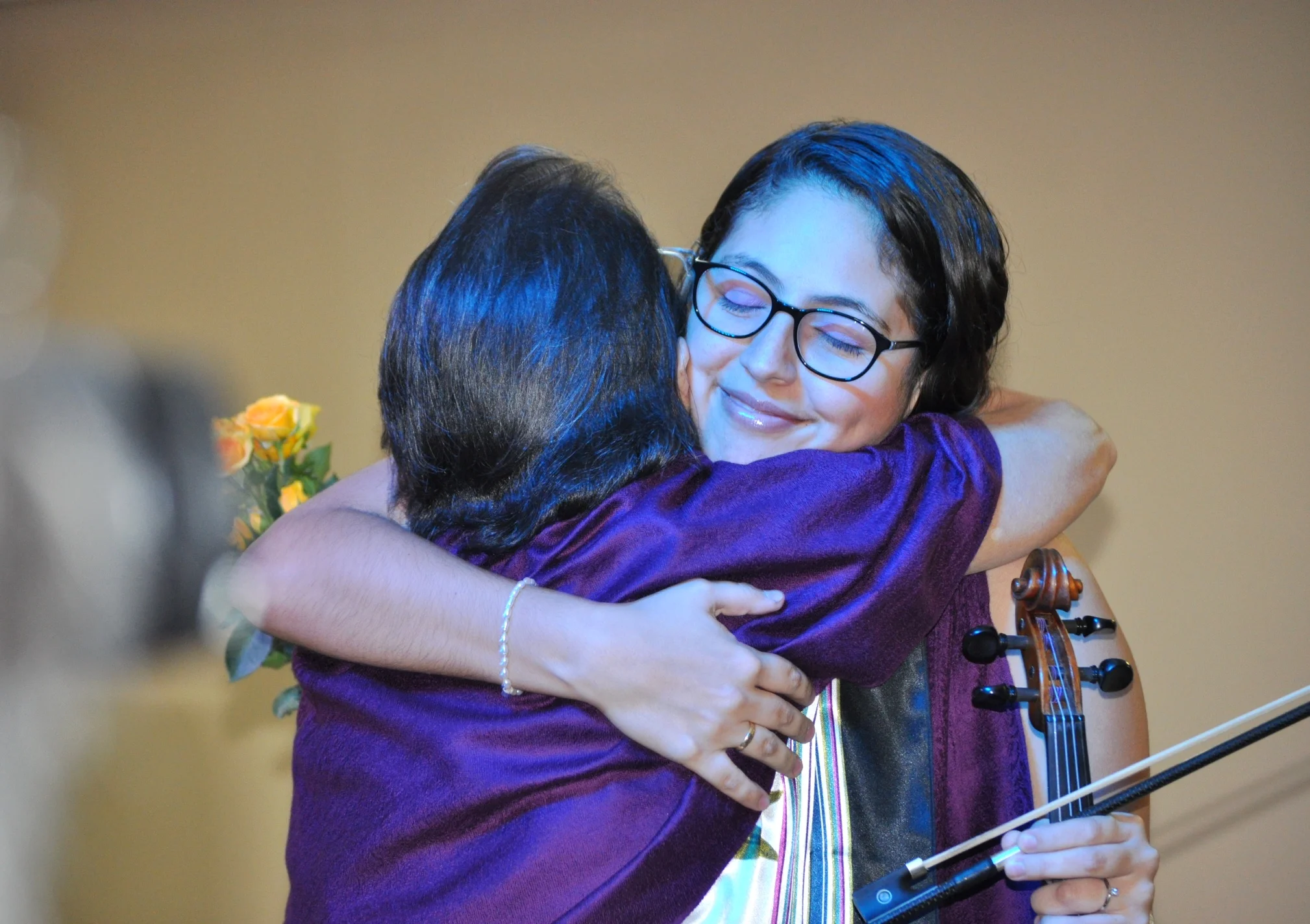 After a recital with my mom - Photo by Ma. Julia Lataczewski