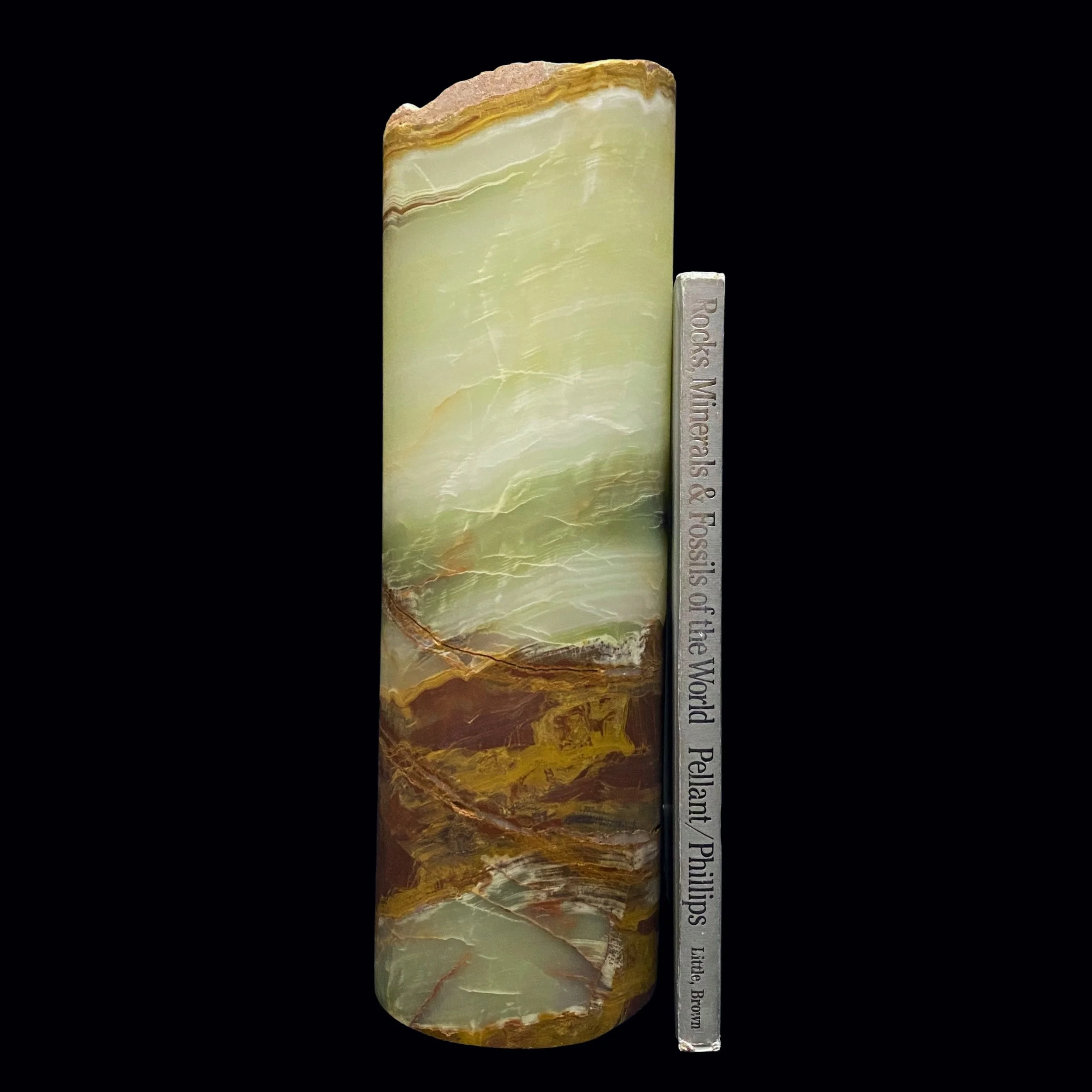 Natural Stone Green Alabaster Lamp