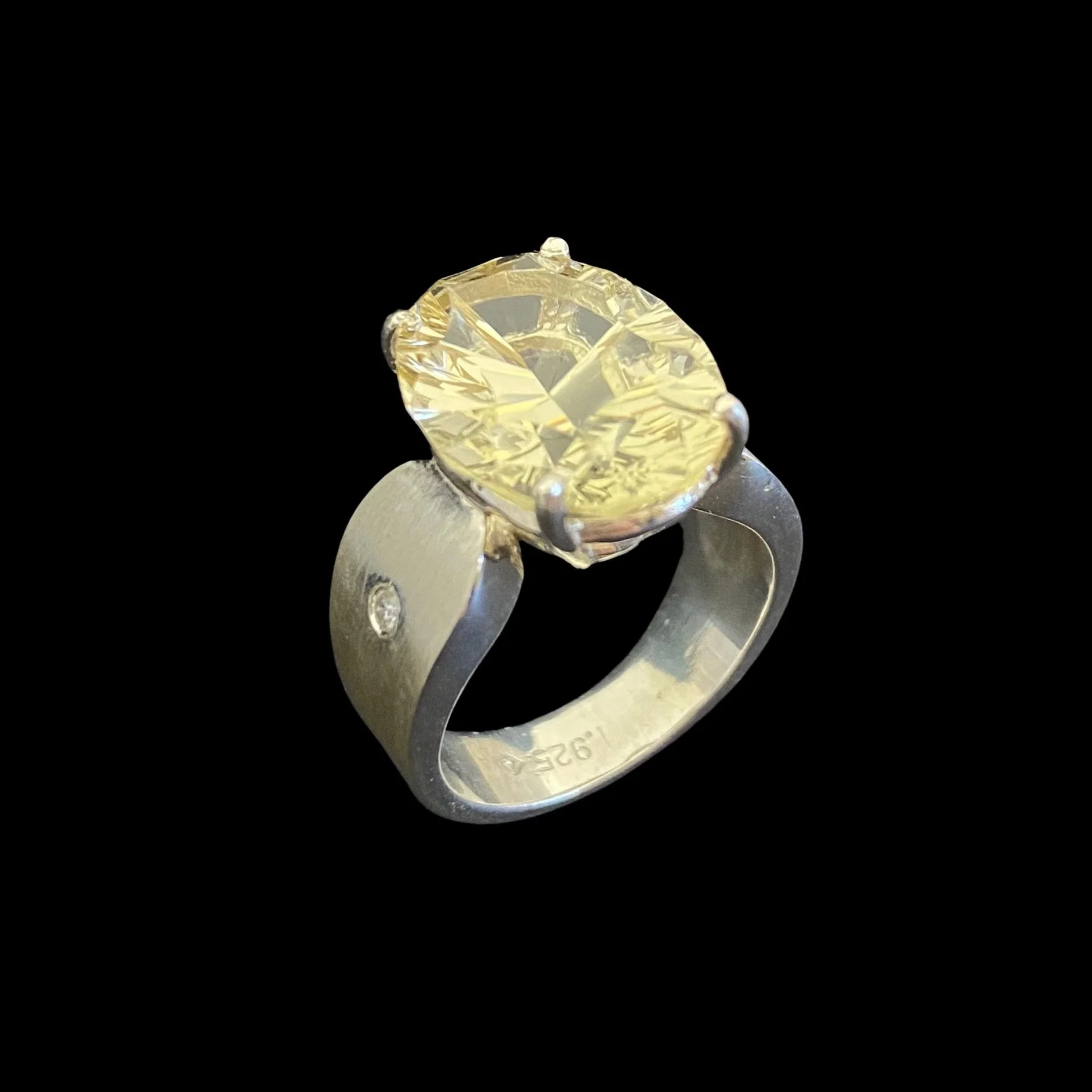 Karla Proud Champagne Oregon Sunstone Ring