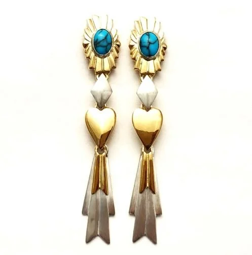 Egyptian Turquoise Earrings