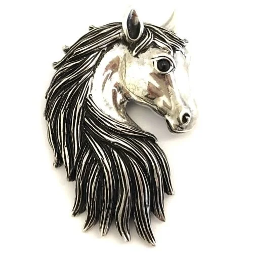 Horse Pendant and Pin