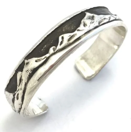 Cascade Mountains Cuff Bracelet