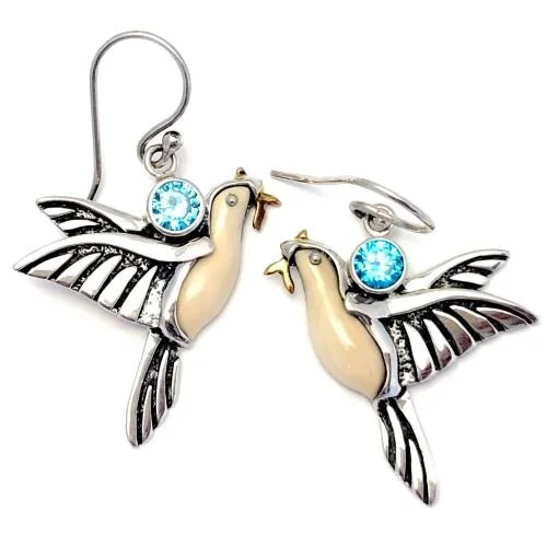 Peace Dove Earrings