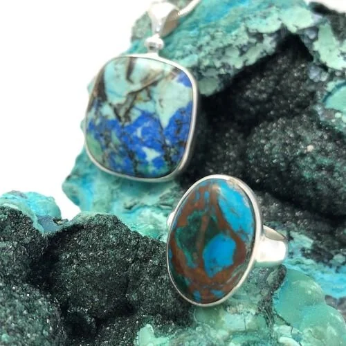 Swimming in Chrysocolla