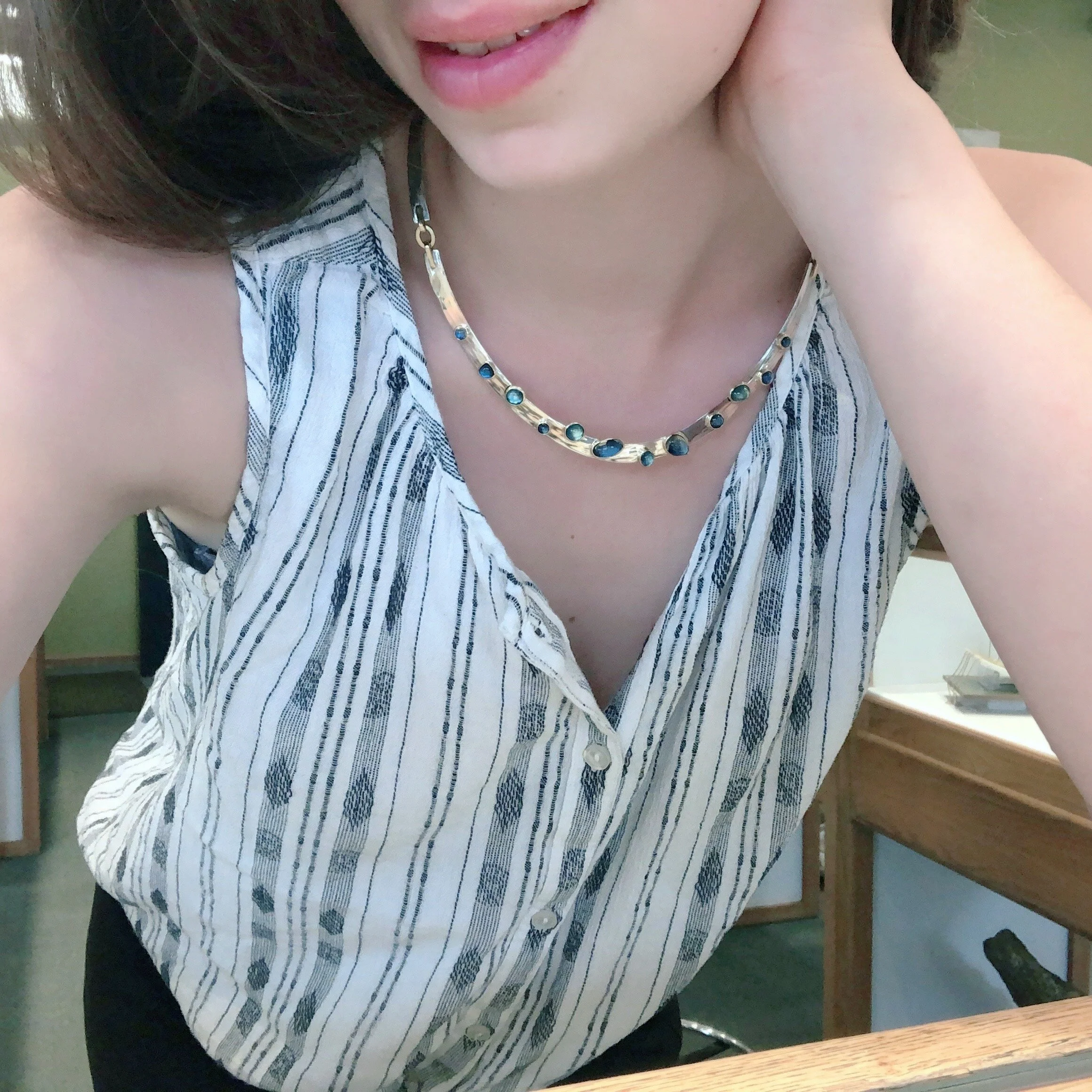 Summertime Stripes and Jewelry