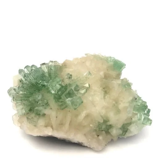 Apophyllite on Heulandite