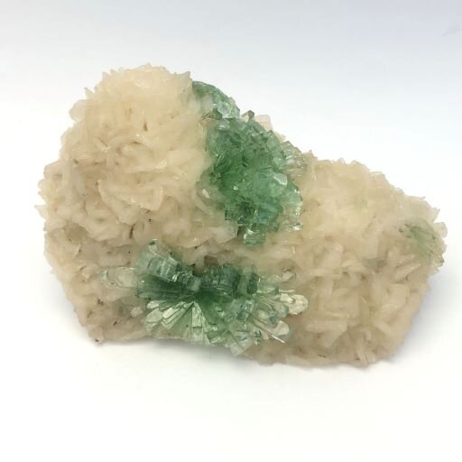 Apophyllite on Heulandite