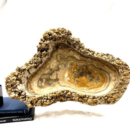 Seafoam Alabaster Bowl