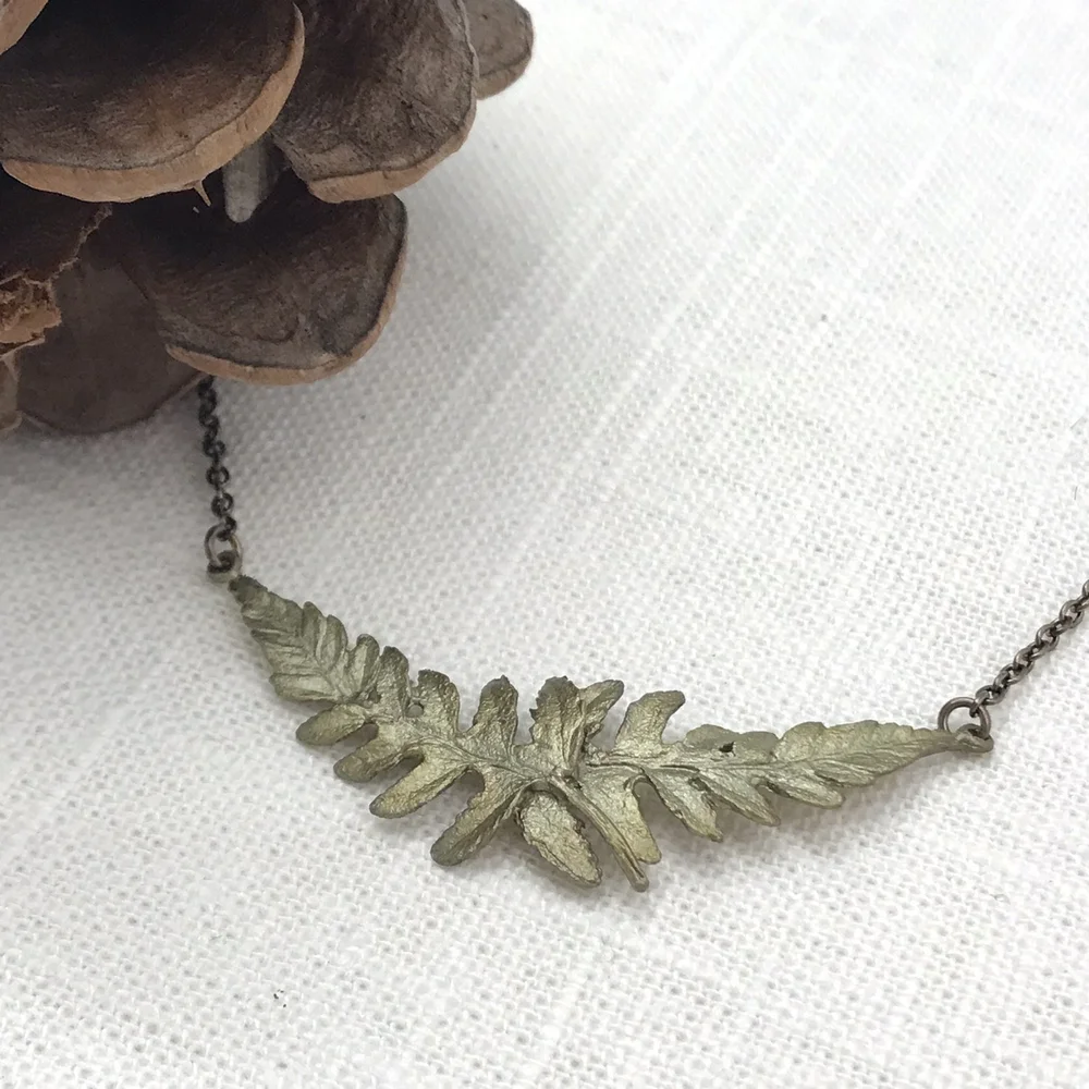 Michael Michaud Dainty Fern Necklace — The Jewel
