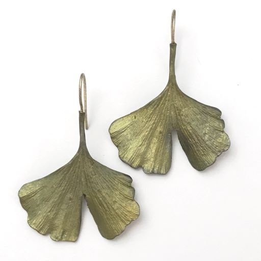 Gingko Hook Earrings