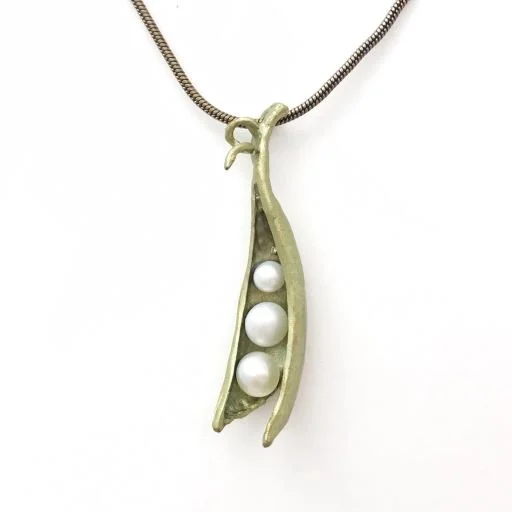 Three Peas in a Pod Necklace