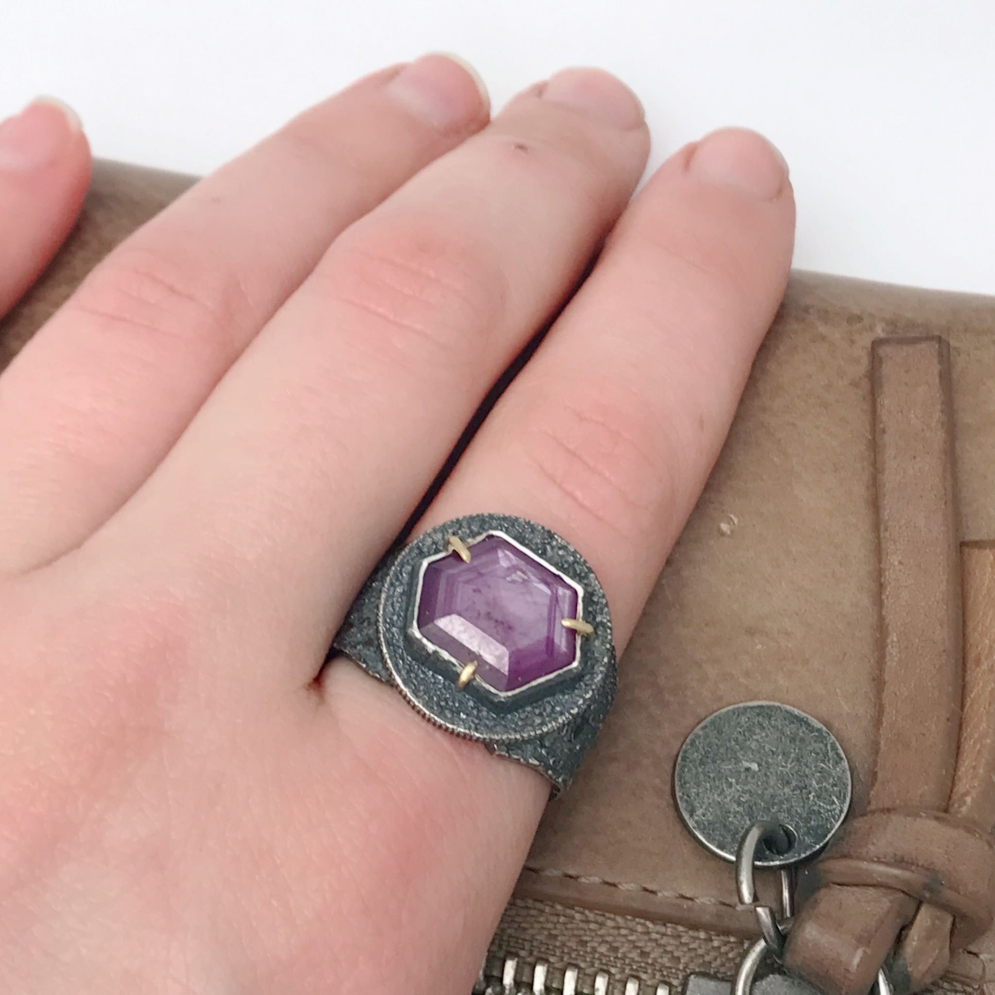 and k Purple Sapphire Ring — The Jewel