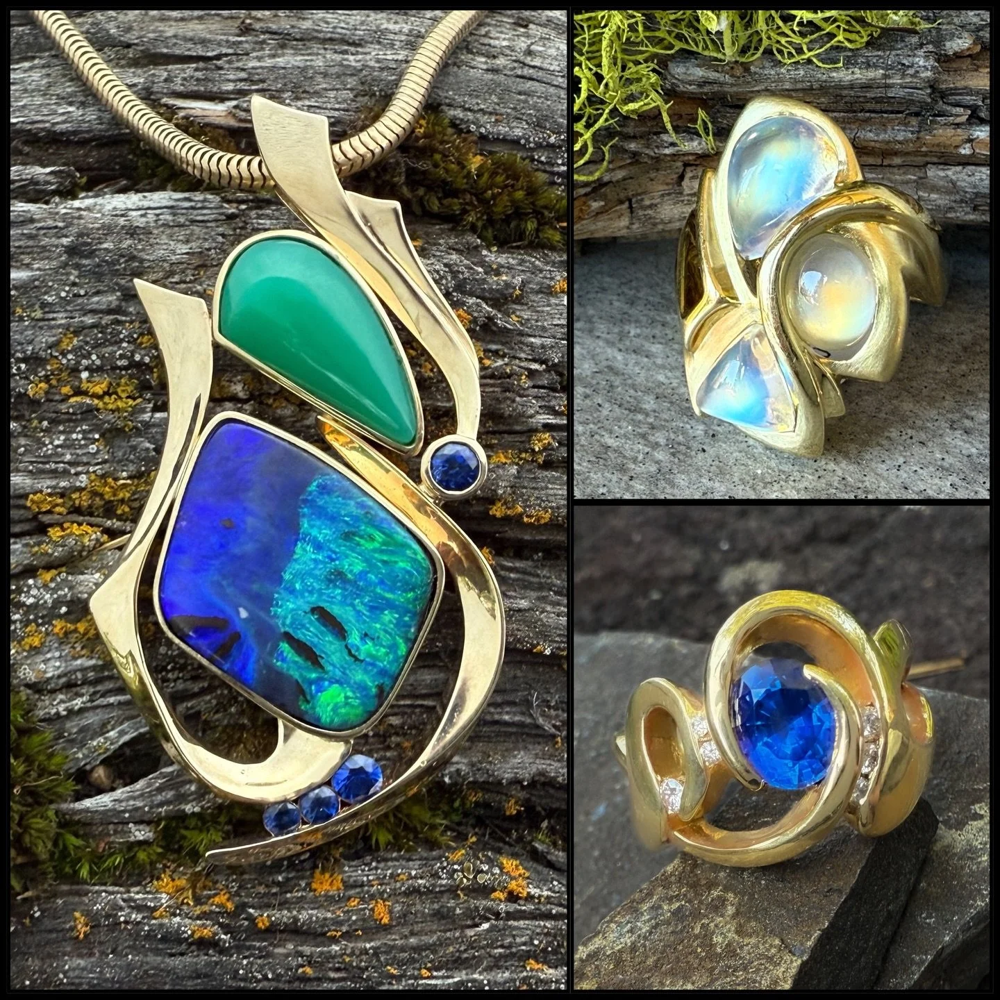 We&rsquo;re all about temptation here at The Jewel! Rainbow moonstone, Australian opal, vivid, royal blue sapphire, all worthy of adoration. Stop by the gallery and put something really special on your list for Santa. We&rsquo;ll even gift wrap it wh
