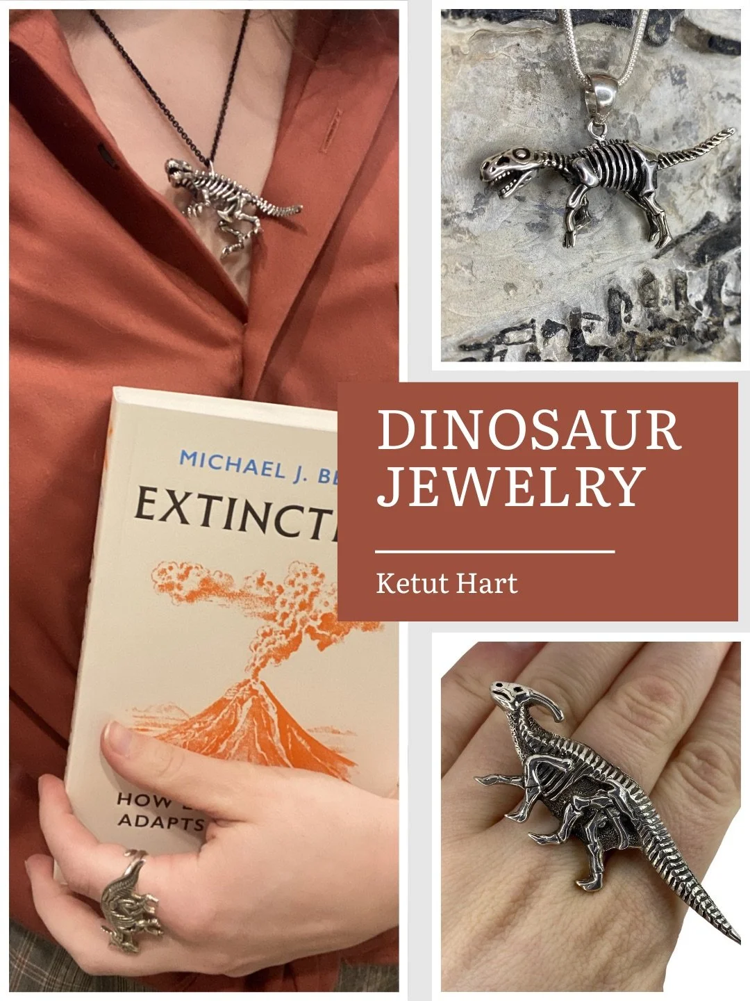 Dinosaur Appreciation Post 🙌

We love fossils and we love jewelry! Ketut Hart designing and making this incredible collection in sterling silver has us nerding out!

Thank you @paulinaspringsbooks for letting me invade your incredible collection of 