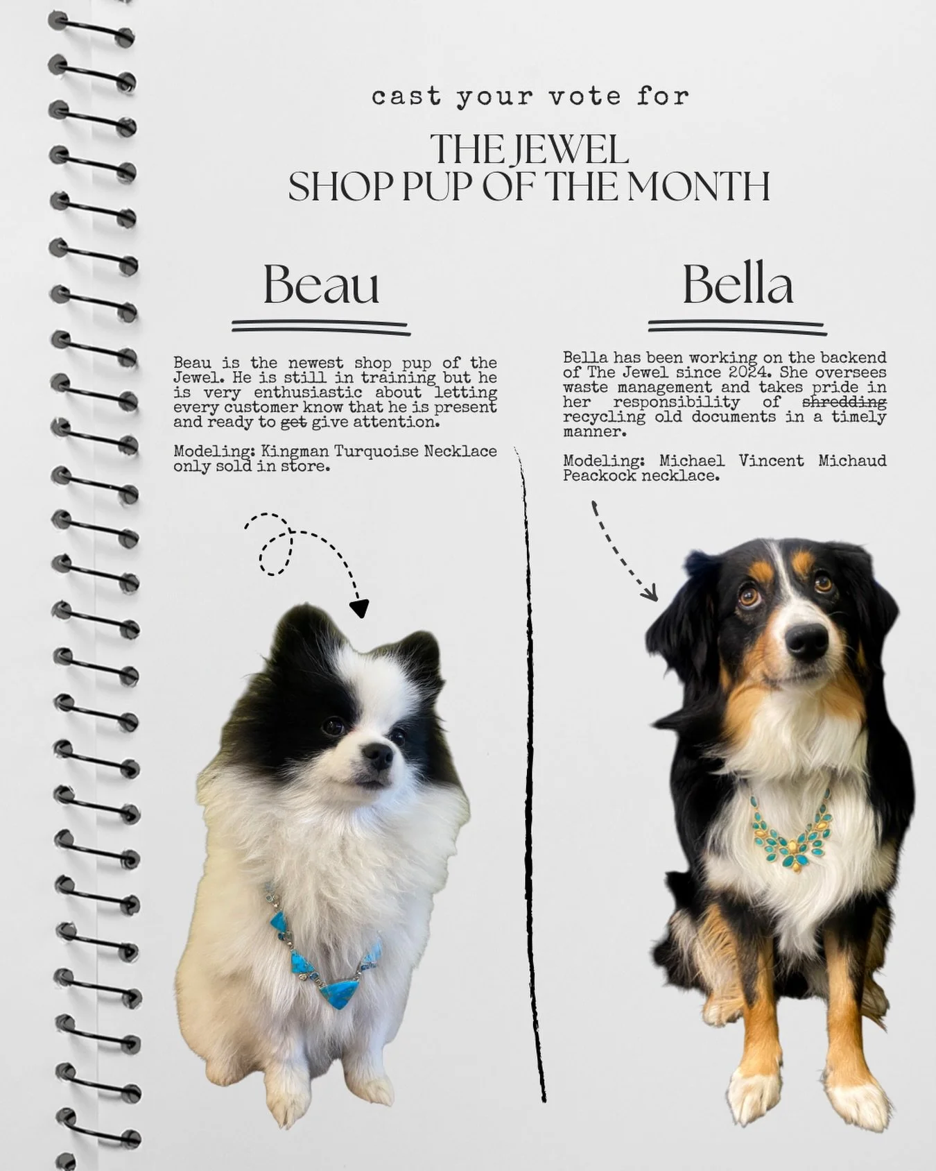 Who should be our April pup of the month?