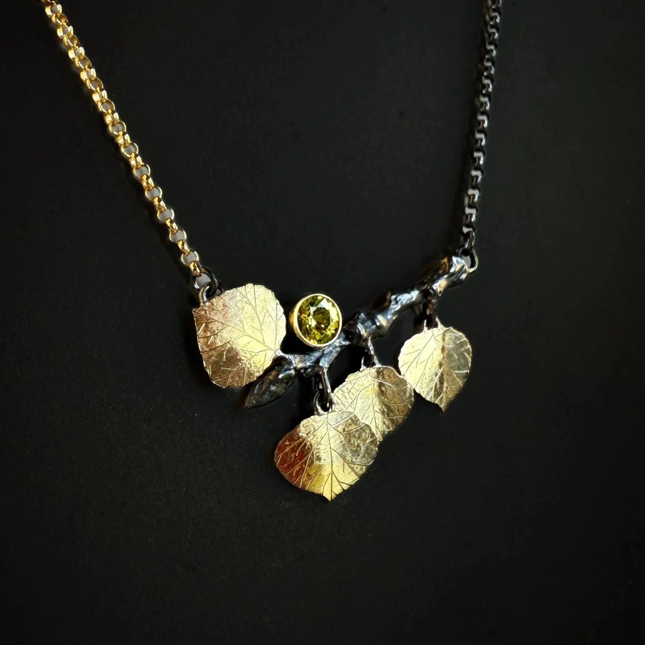 Dancing Aspens Necklace by Katja