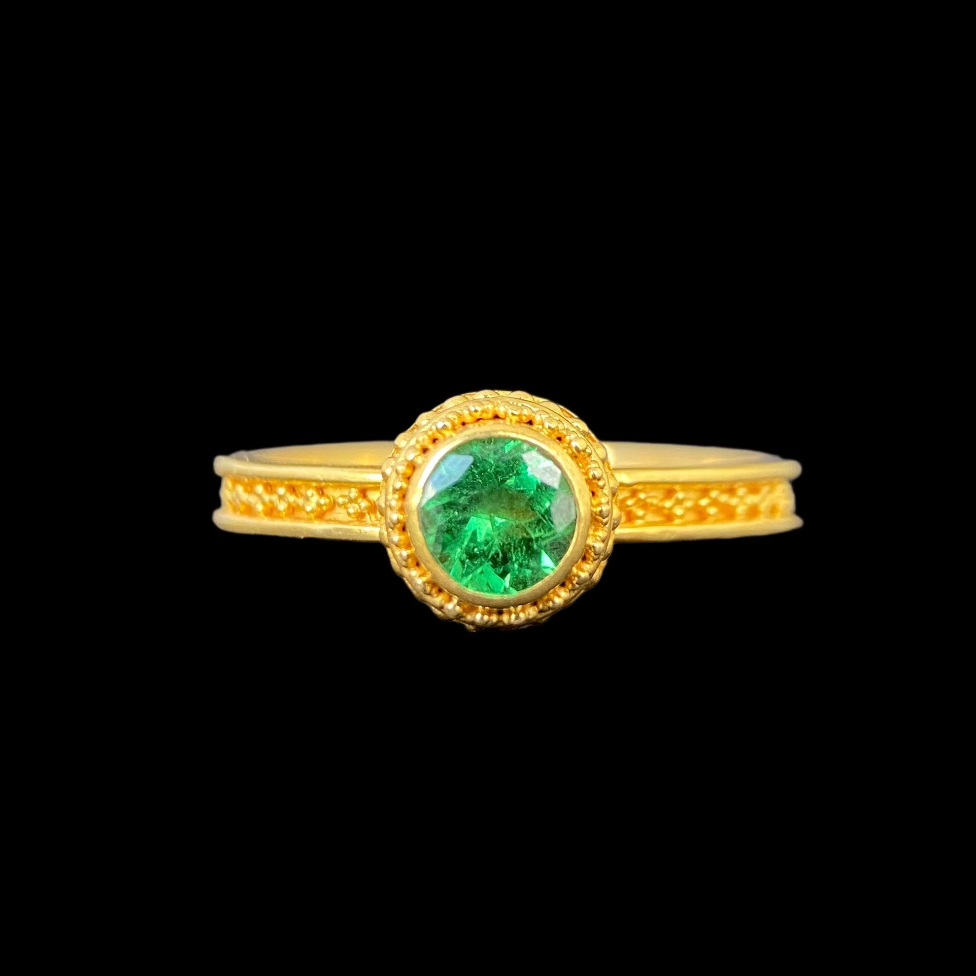 Jack Shargel Tsavorite Garnet Ring