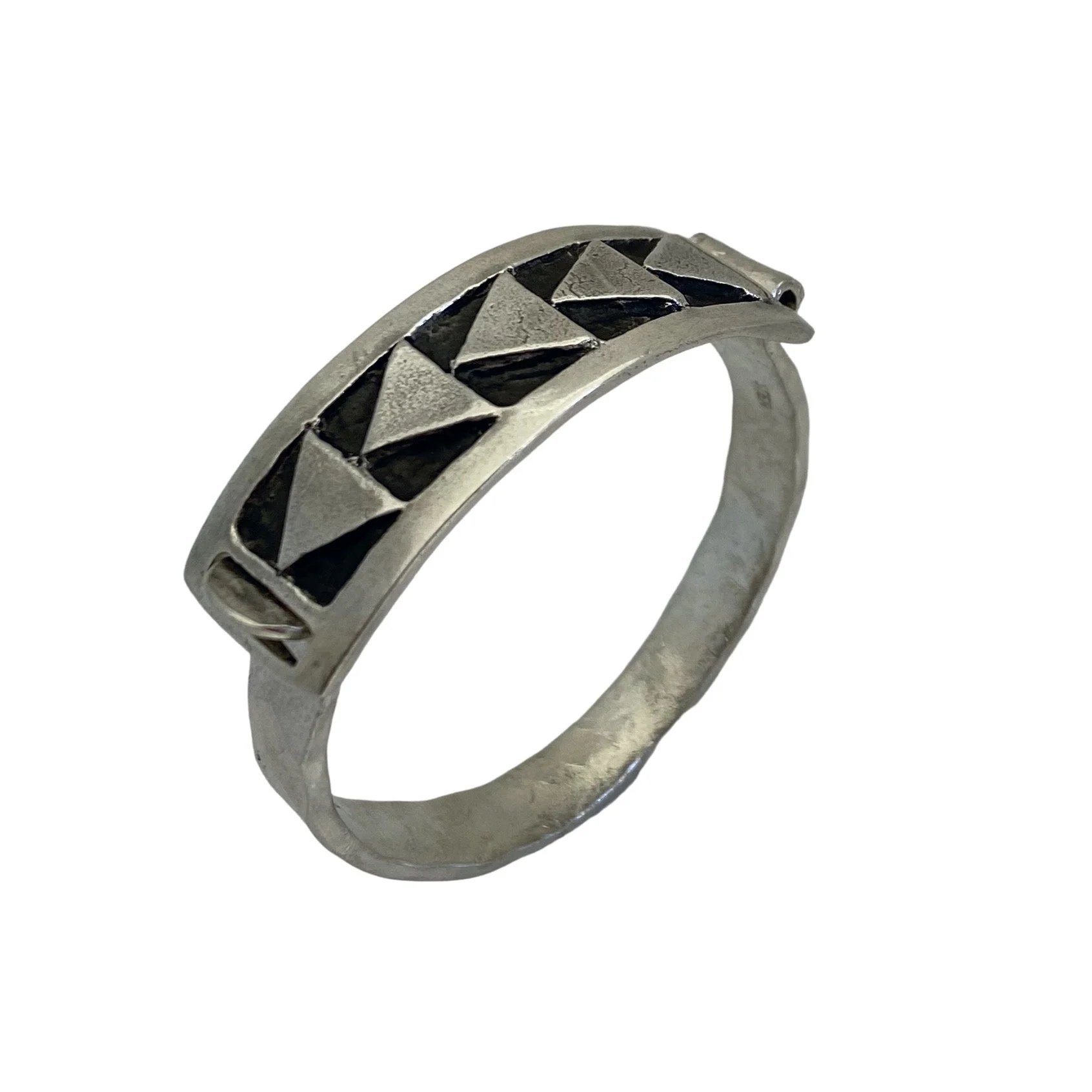 William Belli .925 Quilter's Baby Cuff Bracelet